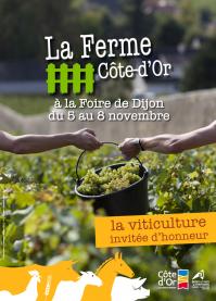 Affiche ferme cote dor